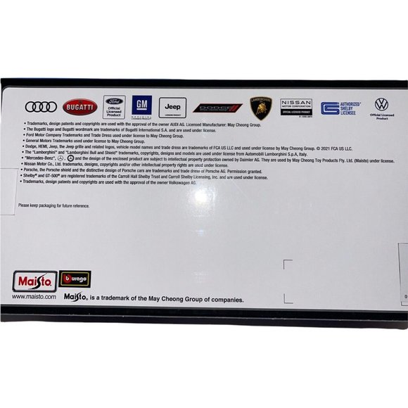 Maisto 1/18 Scale Diecast metal Lamborghini Sian FKP 37 Red Special Edition - Picture 12 of 12